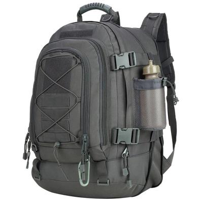 Outdoor Tactical Backpack For Men, Large Capacity Military Hiking Bag, Molle System Camping Rucksack grey