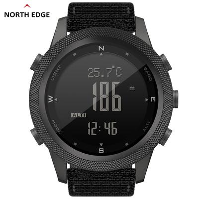 NORTH EDGE APACHE 46 Digital Sport Watch For Men, Outdoor Running, Hiking, Swimming, With Altimeter, Barometer, Compass NORTH EDGE APACHE 46 Digital Sport Watch For Men, Outdoor Running, Hiking, Swimming, With Altimeter, Barometer, Compass