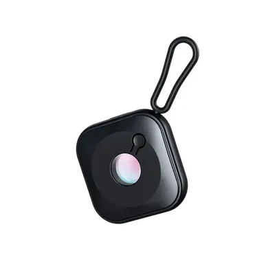 Infrared Camera Detector, Anti Peeping Lens Finder With LED Spy Gear For Security & Privacy Protection black