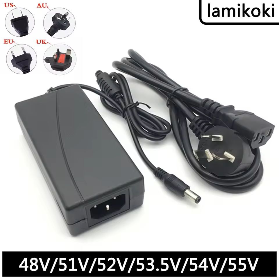 POE Charging Adapter Line For 48V To 55V Devices With Variable Current Output From 1A To 3A au 54v 1a