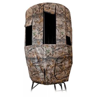 Hunting Blind With Windows For Liberty Tripod Stand, Durable Muddy Roof Kit Hunting Gear With Steel Frame And Easy Setup Hunting Blind With Windows For Liberty Tripod Stand, Durable Muddy Roof Kit Hunting Gear With Steel Frame And Easy Setup