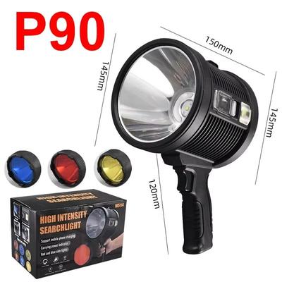 High Powered SolarSpot Pro Rechargeable Hunting Spotlight With COB Light large