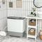 2 in 1 Portable 22lbs Capacity Washing Machine With Timer Control, Twin Tub Design For Apartments & RVs 2 in 1 Portable 22lbs Capacity Washing Machine With Timer Control, Twin Tub Design For Apartments & RVs