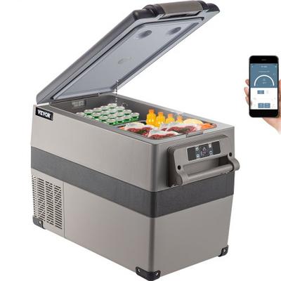 Refrigerator Portable Car Fridge Freezer With Fast Cooling, App Control, DC & AC For Travel, Camping, Home Refrigerator Portable Car Fridge Freezer With Fast Cooling, App Control, DC & AC For Travel, Camping, Home