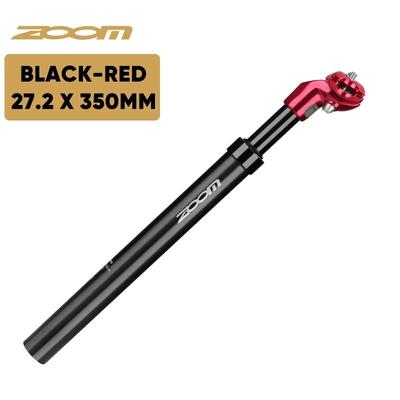 ZOOM Bike Suspension Seatpost Shock Absorber Seat Tube For MTB With Multiple Diameter Options red 27.2 Mm