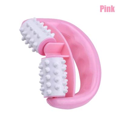 Handheld Anti Cellulite Massager Roller, Fast Anti Cellulite Roller Beauty, Health Care Cellulite Massage For Skin pink