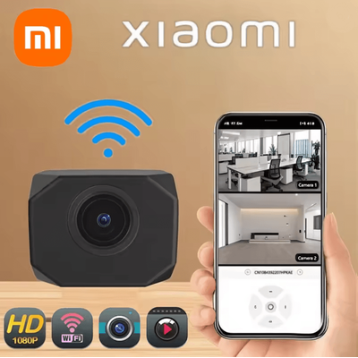 Xiaomi 1080P Mini WiFi Security Camera With Two Way Audio And Remote Monitoring Xiaomi 1080P Mini WiFi Security Camera With Two Way Audio And Remote Monitoring