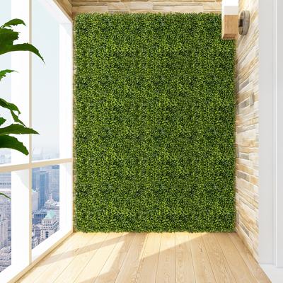 12 Piece 20" X 20" Artificial Hedge Boxwood Panels, Realistic Privacy Fence & Wall Decor 12 Piece 20" X 20" Artificial Hedge Boxwood Panels, Realistic Privacy Fence & Wall Decor