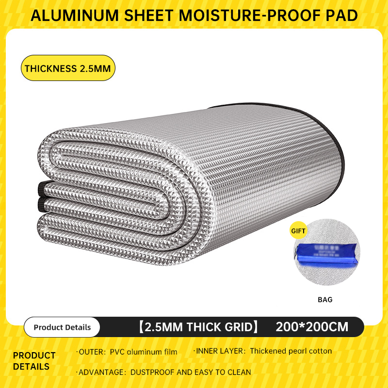 Premium Waterproof Beach Mat Double Sided Moisture Proof Outdoor Camping Mat For Tent Floor & Picnics 200x200cm