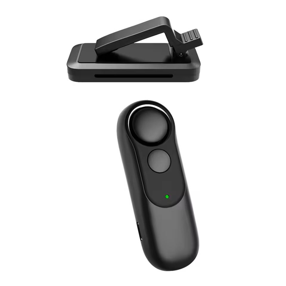 Remote Page Turner And Camera Clicker For E Readers And Phones black Hkrc004