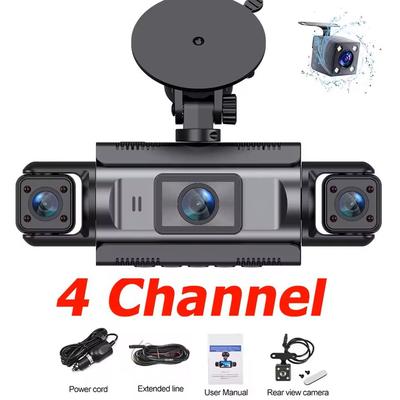 4 Channel 360 Degree WiFi Dash Cam With Night Vision And Parking Monitor 4ch Dvr 128g Sd Card
