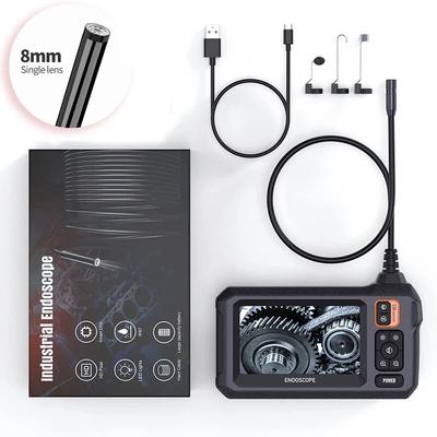 Endoscope Camera With 4.3" IPS Screen HD Inspection Camera For Car Repair, Plumbing & Dark Areas 8mm Single Lens 30m