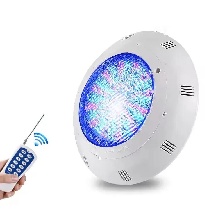 LED RGB Underwater Swimming Pool Light With Remote Control And Multiple Watt Options AC12V Waterproof IP68 12 W 230 Mm Diameter rgb