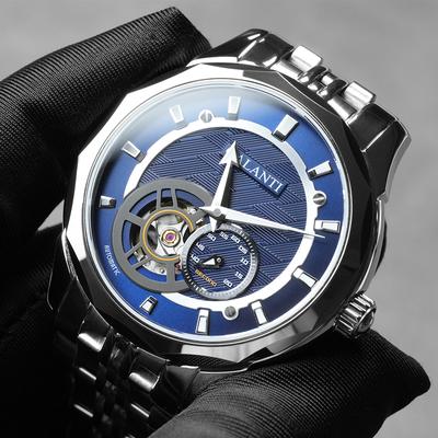 Mechanical Watch MIYOTA 82S5 Movement, Sapphire Tungsten Bezel, Hollow Dial Waterproof Men Watch Mechanical Watch MIYOTA 82S5 Movement, Sapphire Tungsten Bezel, Hollow Dial Waterproof Men Watch