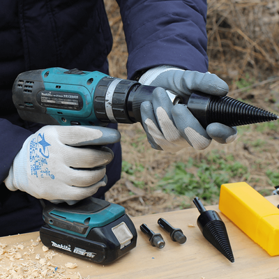 Wood Splitting Drill Bits Easy Split Log Splitter Piercing Tool For Fast Firewood Cutting Square 42mm