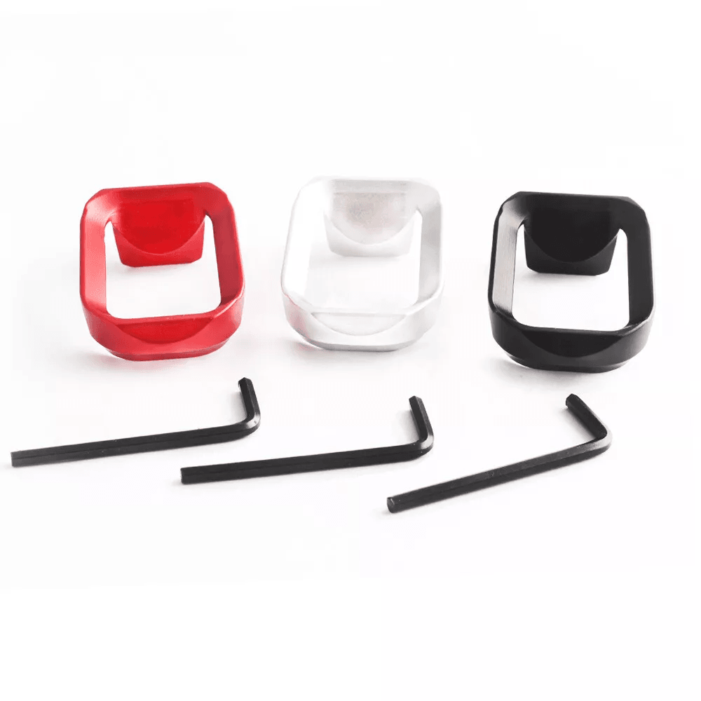 Anodized Aluminum Flared Magwell For Glock 19 17 22 24 31 34 35 37 Gen 1 5 Precision Base Plates For Glock G17 G19 for G19 Gen 3 4 black