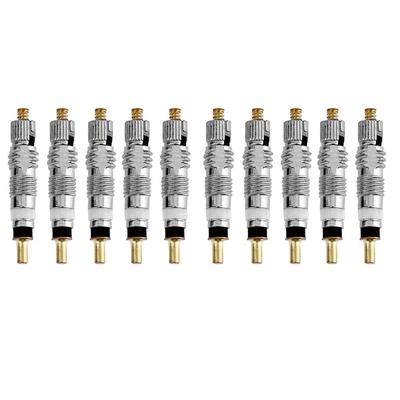 Bicycle Tyre Valve Core Stem, Presta Style Bike Tire Valve Core Set For Tubeless MTB & Road Bike Tube Repair Tool 10pcs
