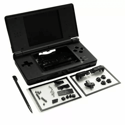 Full Replacement Housing Shell Screen Lens Kit For Nintendo DS Lite NDSL Console Black Repair Case Full Replacement Housing Shell Screen Lens Kit For Nintendo DS Lite NDSL Console Black Repair Case