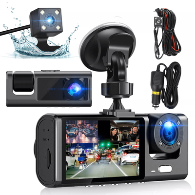 1080P Dual Lens Car Dash Cam Front And Rear Video Recorder Inside Camera G Sensor 1080P Dual Lens Car Dash Cam Front And Rear Video Recorder Inside Camera G Sensor