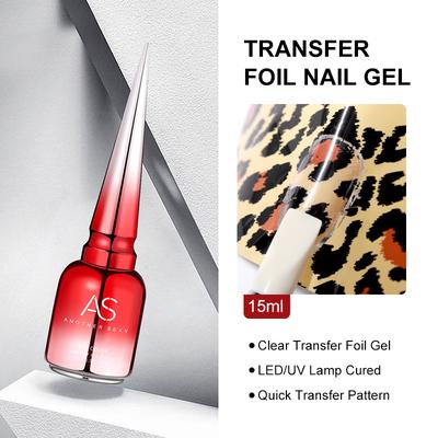 Clear Blooming Gel Polish, LED Soak Off Nail Varnish For Marble Design, Spreading Effect Gel, Top Base Coat For Nail Art nail Foil Gel