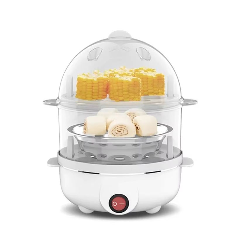 EggEase Double Layer Electric Egg Cooker & Steamer double Layer us