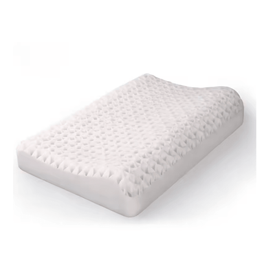 CerviGuard TPE Pectin Orthopedic Neck Pillow Washable Support Cushion 15.7 X 9.1 X 2.0 In (3.53 Lb) white
