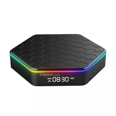 T95Z Plus Smart Android 12 TV Box With WiFi 6, Quad Core Processor, 4K HD Streaming Player, Dual Band WiFi 4gb + 64gb