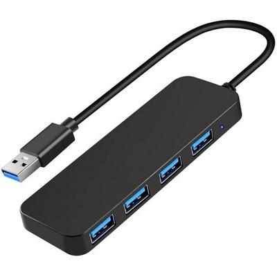 4 Port USB Hub, USB Expander, Flash Drive HDD Compatible, High Speed USB 3.0 Splitter For Laptops 4 Port USB Hub, USB Expander, Flash Drive HDD Compatible, High Speed USB 3.0 Splitter For Laptops