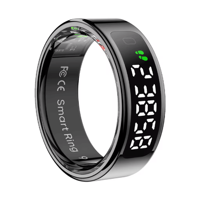 COLMI R12 Smart Ring Touchscreen Health Tracker With Wireless Charging 9 black