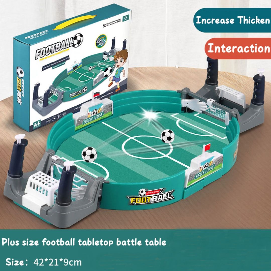 Mini Soccer Table Game For Kids And Families Portable Desktop Football Board Game For Parties And Fun Play 16 Medium Balls