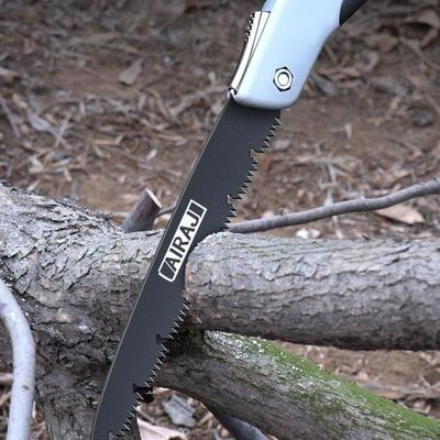 Folding Saw For Woodworking. Multifunction Cutting Tool For Wood, Trees, And Garden Pruning, Sharp Serrated Blade 100mm 199mm