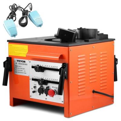 Heavy Duty Electric Rebar Bender, Rebar Grade 60 Steel Bending Machine With Foot Switch For Construction Sites Heavy Duty Electric Rebar Bender, Rebar Grade 60 Steel Bending Machine With Foot Switch For Construction Sites