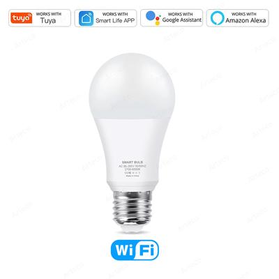 Smart Tuya Zigbee LED Light Bulb, WiFi RGB Cool Warm White Smart Bulb Works With Alexa & Google Home For Room Decor wifi 18w