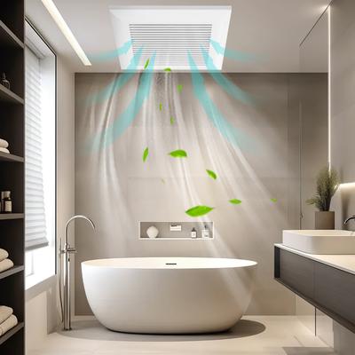 Heavy Duty 80 CFM Bathroom Exhaust Fan With 4 Inch Duct, Durable Metal Housing, Energy Efficient Heavy Duty 80 CFM Bathroom Exhaust Fan With 4 Inch Duct, Durable Metal Housing, Energy Efficient
