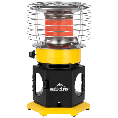 Comfort Gear 360 Propane Space Heater 18,000 BTU Indoor Outdoor Portable Radiator With Safety Features Comfort Gear 360 Propane Space Heater 18,000 BTU Indoor Outdoor Portable Radiator With Safety Features