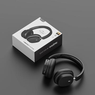 Bluetooth Headphones High Quality Noise Reduction Wireless Headset With Microphone For Gamers Wired Earphone Mode black