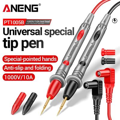 Digital Multimeter Probe Test Leads Universal Needle Tip Pen Cable Wire For Multi Meter Tester Kit Digital Multimeter Probe Test Leads Universal Needle Tip Pen Cable Wire For Multi Meter Tester Kit