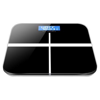 USB Charging Precision Electronic Scale For Home Office Adult, LED Display Smart Body Weight Scale & Weight Loss black Charging