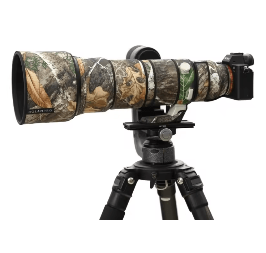 ROLANPRO Camouflage Lens Coat For Sony 400 800mm Waterproof Sleeve no 27 Waterproof