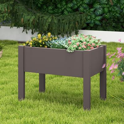 53L Raised Bed Grow Box Self Watering Planter Box Stand With Water Level Monitor, Outdoor Elevated Garden Planter 53L Raised Bed Grow Box Self Watering Planter Box Stand With Water Level Monitor, Outdoor Elevated Garden Planter