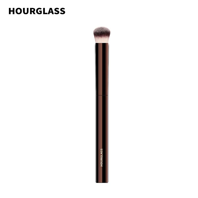 Soft Fiber Hourglass Makeup Brush, Single Face Brush For Concealer & Foundation, Fashion Design Beauty Tool For Makeup Soft Fiber Hourglass Makeup Brush, Single Face Brush For Concealer & Foundation, Fashion Design Beauty Tool For Makeup