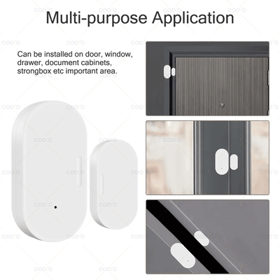 Zigbee Door Sensor With Ewelink App For Smart Home Security And Alexa Integration Zigbee Door Sensor With Ewelink App For Smart Home Security And Alexa Integration