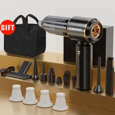 Portable Car Vacuum Cleaner High Power Cordless Handheld max Black 4hepa