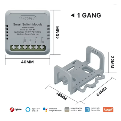 MOES Tuya Smart WiFi Zigbee Switch Dimmer Module For DIY Light Control zigbee 1 Gang Switch