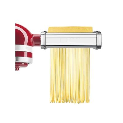 Adjustable Pasta Attachment For KitchenAid Mixer, Stainless Steel Noodle Fit All Accessory a Spaghetti Cutter