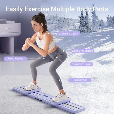 Foldable 3 In 1 Ski Trainer, Leg Pelvic & Hip Strengthener For Postpartum Women, Home Gym Equipment Foldable 3 In 1 Ski Trainer, Leg Pelvic & Hip Strengthener For Postpartum Women, Home Gym Equipment