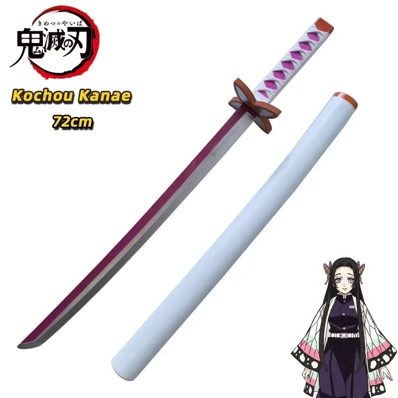 72cm Anime Sword Inspired By Demon Slayer Characters For Cosplay And Display kochou Kanae