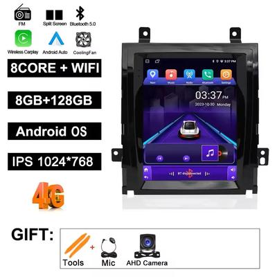 Android 14 Car Stereo Head Unit With CarPlay And GPS For Cadillac Escalade (20072013) t1 8g 128g Cam