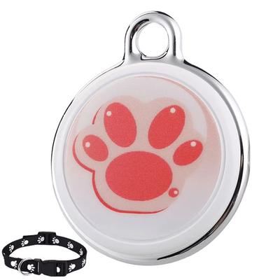 Smart Pet GPS Tracker Collar Real Time Waterproof GPS Pet Tracker For Dogs & Cats footprint