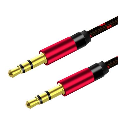 Audio Cable Extension Male To Female IPhone, Samsung, Xiaomi, Car Stereo Headphone Jack Line Audio Cord Adapter yellow 1m